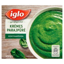 Iglo gyorsfagyasztott krémes parajpüré 450 g