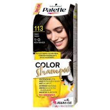 Schwarzkopf Palette Color Shampoo hajszínező 1-0 fekete (113)