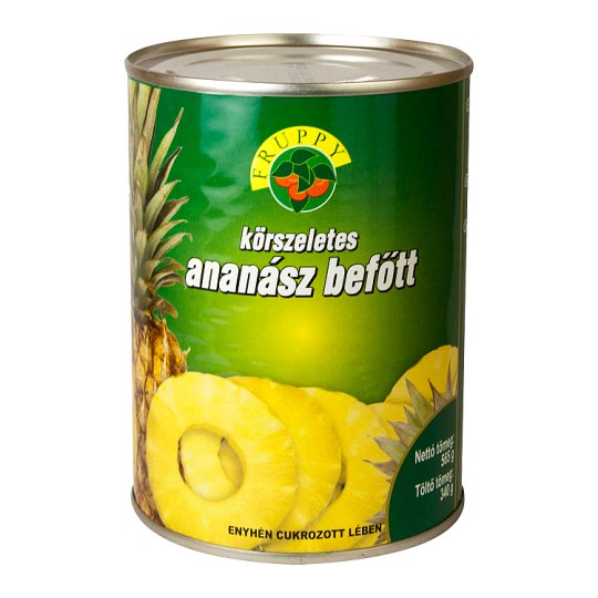 FRUPPY ananász szeletes 565g