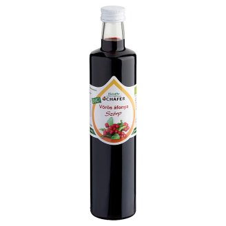 Schäfer BIO vörös áfonya szörp 500 ml