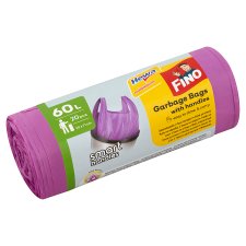 Fino Smart Handles Garbage Bags 60 l 20 pcs