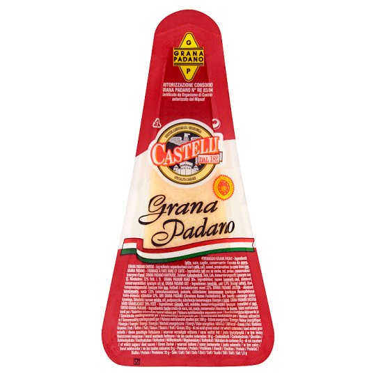 Castelli Grana Padano félzsíros kemény sajt 125 g