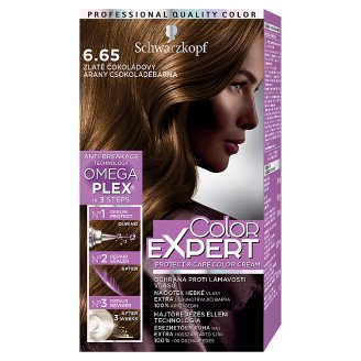 Schwarzkopf Color Expert tartós krémhajfesték 6-65 Arany csokoládébarna
