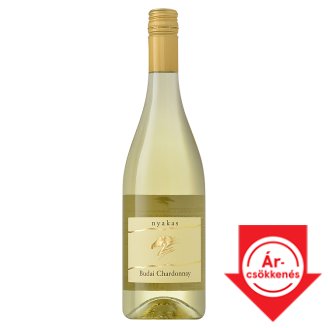 Nyakas Budai Chardonnay száraz fehérbor 12% 750 ml