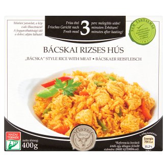 Gazsi bácskai rizses hús 400 g
