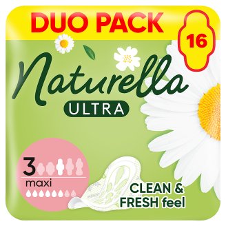Naturella Ultra Maxi Camomile Egészségügyi Betét, 16 db