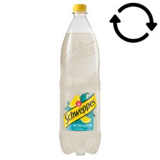 Schweppes Bitter Lemon citromízű szénsavas üdítőital cukorral és édesítőszerekkel 1,5 l