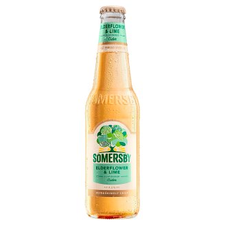 Somersby minőségi alma cider bodza-lime ízesítéssel 4,5% 330 ml