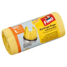 Fino Smart Handles Garbage Bags 20 l 30 pcs