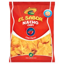 El Sabor nacho chips chili ízesítéssel 100 g