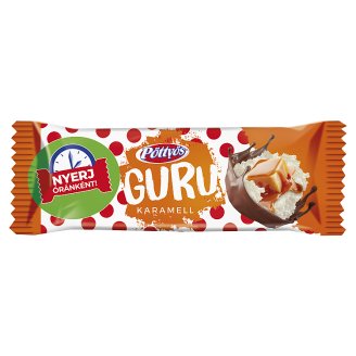 Pöttyös Guru karamellás túródesszert 38 g