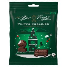 After Eight Winter Pralinés étcsokoládé mentolos töltelékkel 8 db 65 g