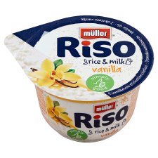 Müller Riso Milk Rice Dessert with Vanilla Flavored Preparation 200 g