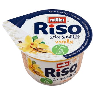 Müller Riso vanília ízesítésű tejberizs desszert 200 g