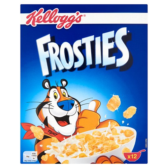 Kellogg's Frosties cukormázzal bevont kukoricapehely 375 g