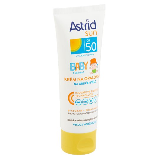 Astrid Sun Baby napozó krém SPF50 75 ml