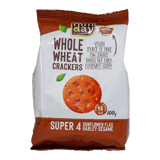 MILL DAY whole wheat crackers super 4 100 g Tesco Online, Tesco From
