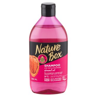 Nature Box Mandula sampon a gyönyörű hullámokért 385 ml