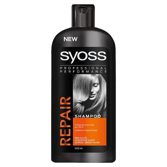 Syoss Repair sampon száraz, sérült hajra 500 ml
