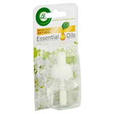 Air Wick Essential Oils Fehér Frézia Virág utántöltő elektromos légfrissítőhöz 19 ml