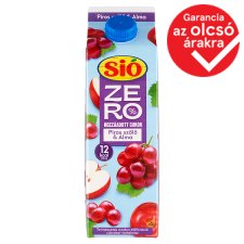 Sió Zero% hozzáadott cukor piros szőlő-alma gyümölcsital 1 l