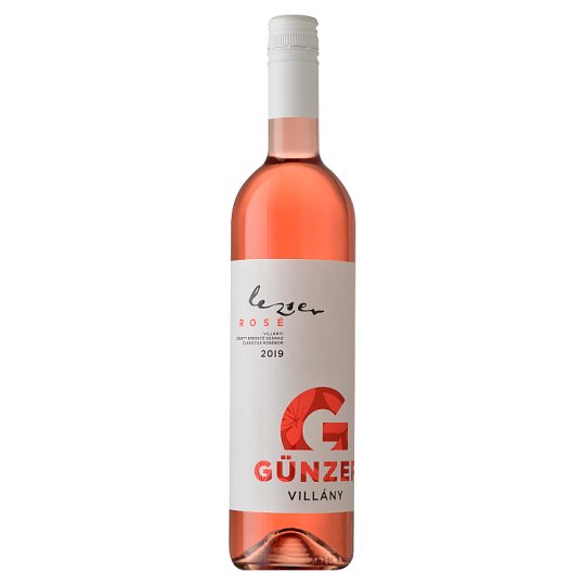 Günzer Lezser Rosé Villány száraz rosébor 13,5% 0,75 l
