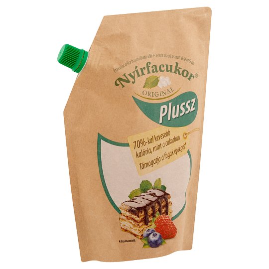 Nyírfacukor Plussz étkezési célra használható xilit és eritrit alapú édesítőszer 500 g