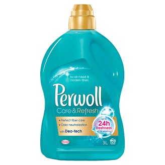 Perwoll Care & Refresh finommosószer szintetikus és kevertszálas textíliákhoz 50 mosás 3 l