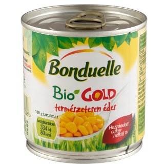 Bonduelle Gold BIO morzsolt csemegekukorica 150 g