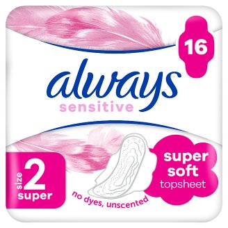 Always Ultra Sensitive Long Egészségügyi Betét (2-es Méret), 16 db