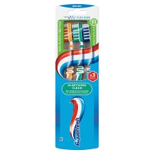 Aquafresh In-Between Clean Medium Toothbrush 3 pcs