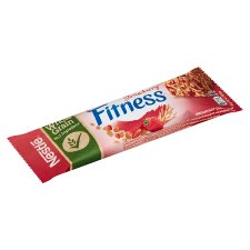 Nestlé Fitness Cereal Slice with Strawberry Flavour, Vitamins and Minerals for Breakfast 23,5 g