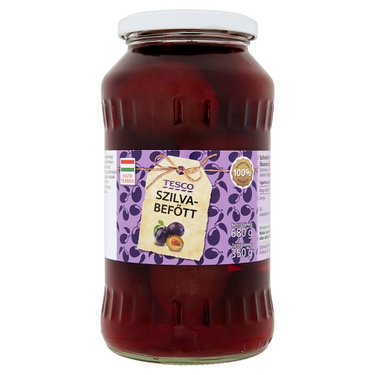 Tesco Tinned Plum 680 g