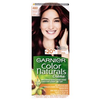 Garnier Color Naturals Crème 460 Tüzes Mélyvörös tápláló tartós hajfesték