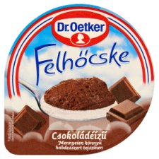 Dr. Oetker Felhőcske csokoládéízű puding tejszínnel 125 g
