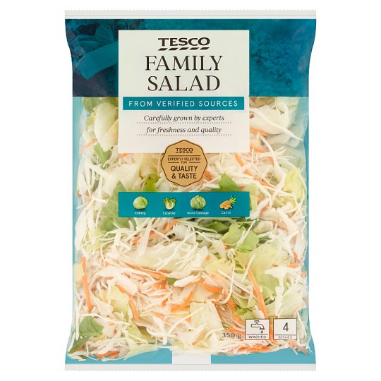Tesco Family Fresh Salad Mix 350 g