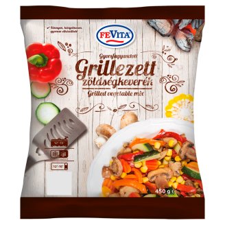 FeVita gyorsfagyasztott grillezett zöldségkeverék 450 g