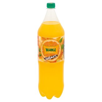 Márka narancs szénsavas üdítőital cukorral és édesítőszerekkel 2 l