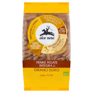 Alce Nero BIO penne teljeskiőrlésű durumtészta 500 g