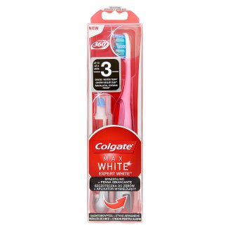 Colgate Max White Expert White 360° Medium fogkefe + fehérítő toll