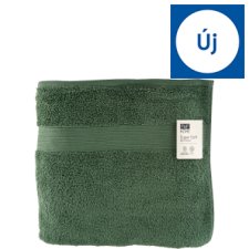 F&F Home Super Soft Bottle Green Bath Sheet 100 cm x 150 cm