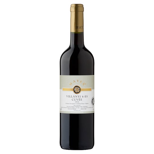 Mayer Villányi 4-es Cuvée Red Wine 13% 750 ml - Tesco Online, Tesco ...