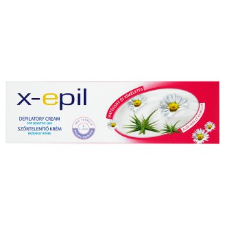 X-Epil szőrtelenítő krém érzékeny bőrre 75 ml