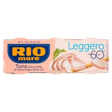 Rio Mare Leggero Piece of Tuna in Extra Virgin Olive Oil 3 x 60 g