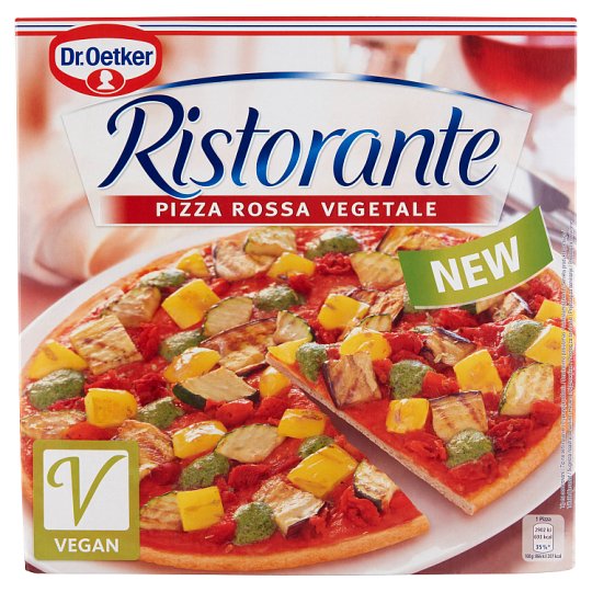 Dr. Oetker Ristorante Pizza Rossa Vegetale QuickFrozen Vegan Pizza 335