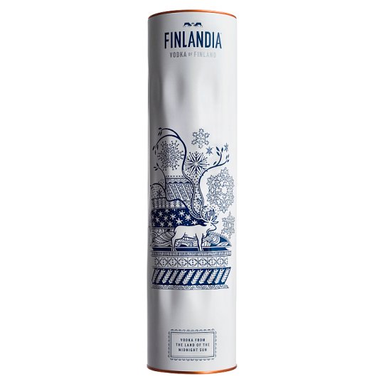 Finlandia vodka fém ajándékdobozban 40% 0,7 l