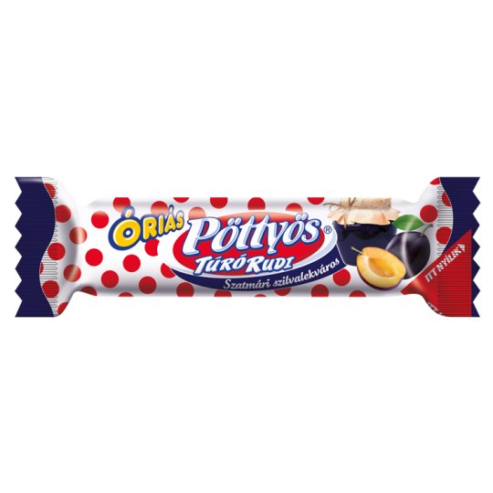 Pöttyös Óriás Túró Rudi szilvás túródesszert 51 g