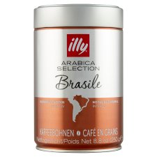 illy Arabica Selection Brasile szemes pörkölt kávé 250 g