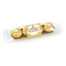 Ferrero Rocher Crunchy Wafers Covered with Milk Chocolate & Hazelnut Pieces 50 g