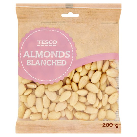 Tesco Blanched Almonds 200 G Tesco Online Tesco From Home Tesco Doboz Webshop